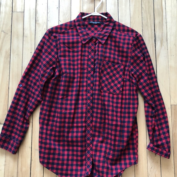 Red & blue plaid shirt - Picture 1 of 1
